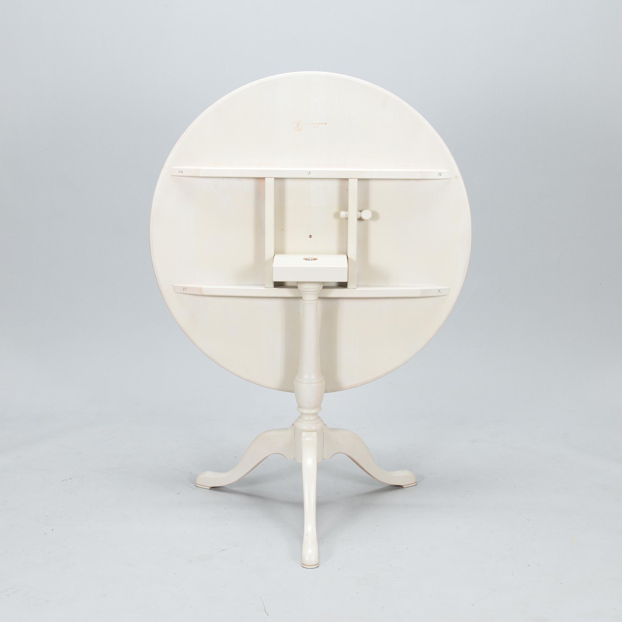 Fällbord, "Björnsholm", och stol, "Hallunda", IKEA, 1700-tals serien, 1990-tal.