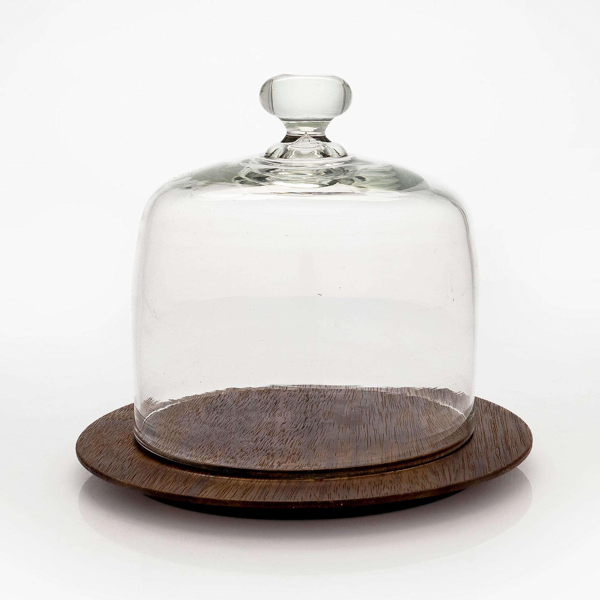 Aino Aalto, wooden base for a cheese dome, for Artek, mid-20th century.