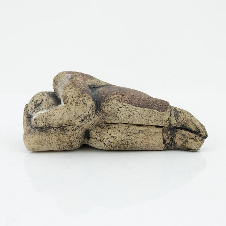 Lisa Larson, a stoneware sculpture, signed and dated -92.