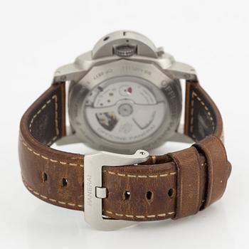 Panerai, Luminor Marina 1950 GMT, wristwatch, 44 mm.