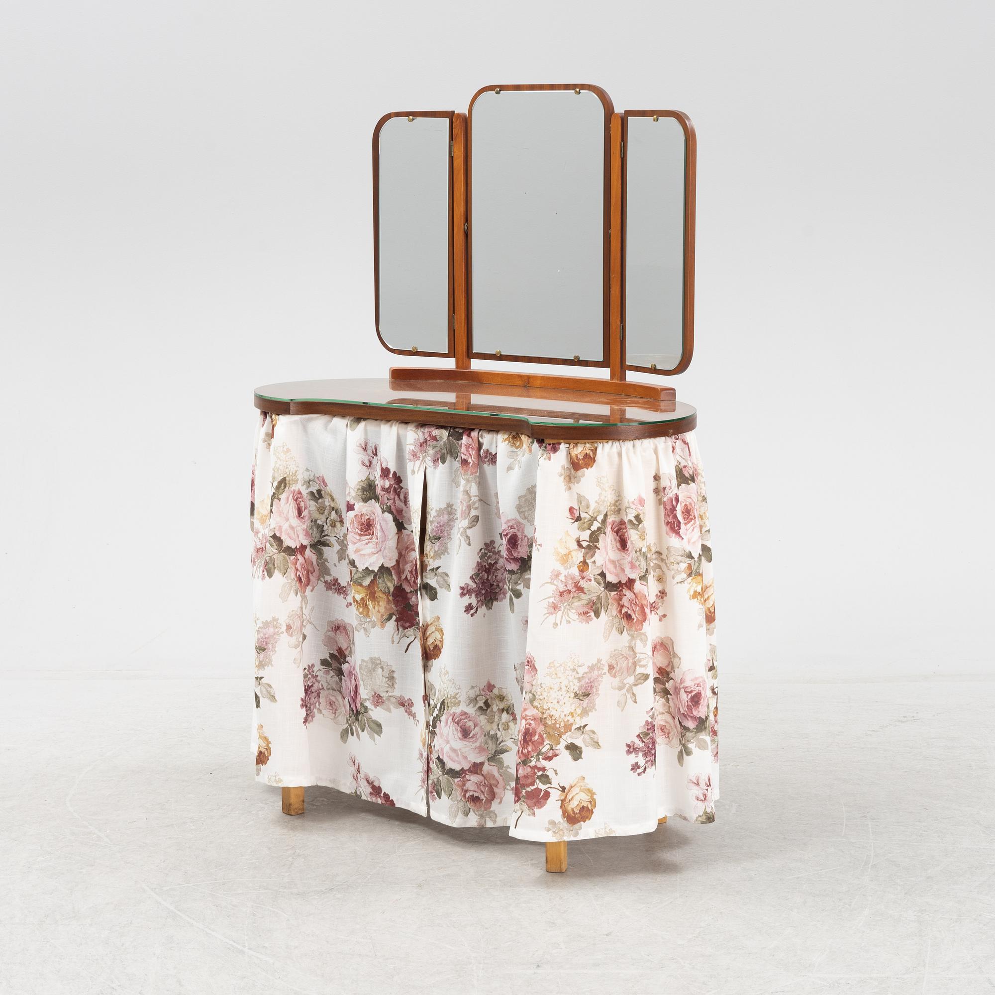 Sminkbord, 1940/50-tal.