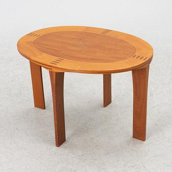 Stig Lönngren, a coffee table, cabinetmaker Lars Larsson, HI-group, Stockholm, 1977.
