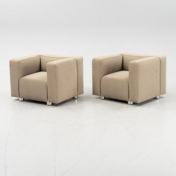 Barber Osgerby, (Edward Barber and Jay Osgerby), fåtöljer, ett par, "Compact",  Knoll, 2013.