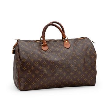 505. LOUIS VUITTON, a monogram canvas bag, "Speedy 40".