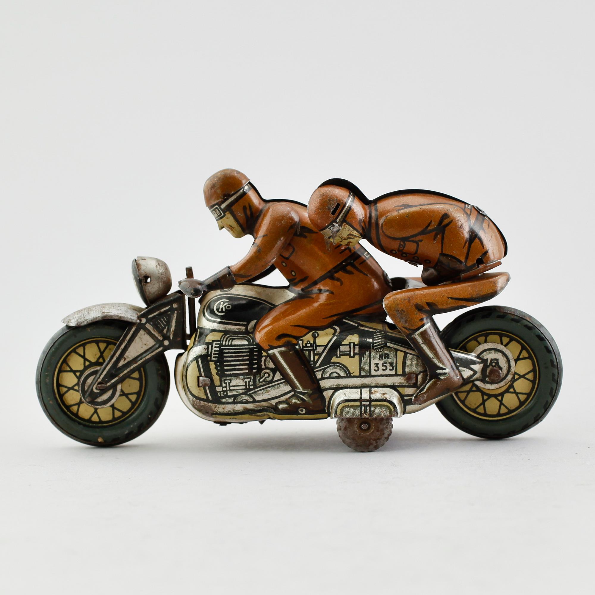 LEKSAK: motorcykel, Cko, Kellerman, nr 353, 1930-tal.