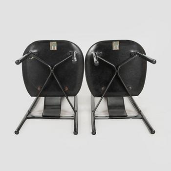 Achille Castiglioni, four 'Irma' chairs, Zanotta, Italy.