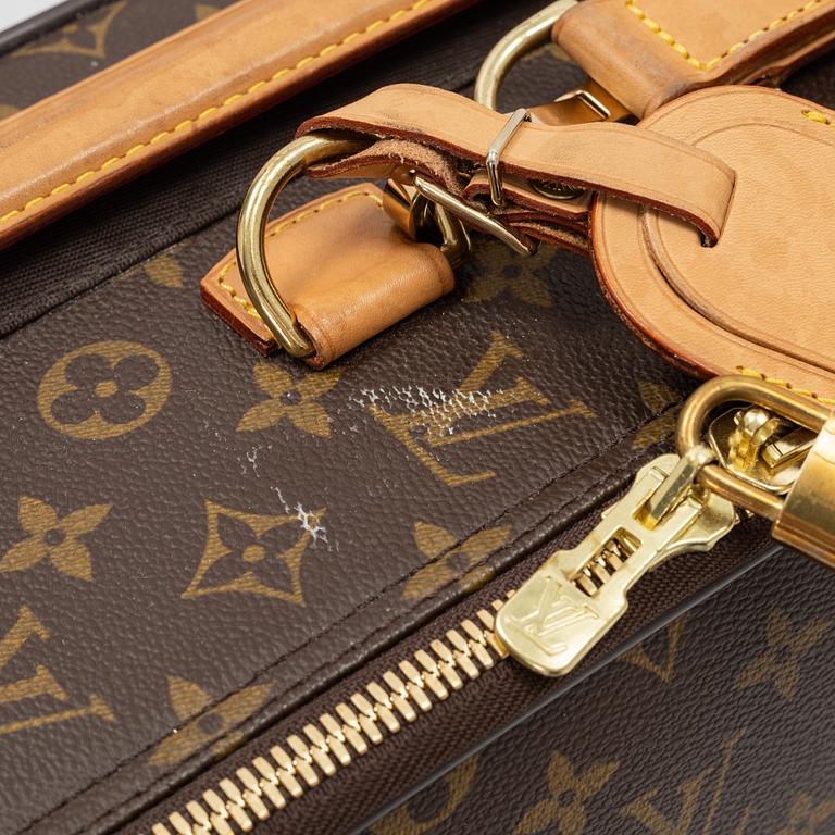 Louis Vuitton, a monogram canvas 'Pégase 65' suitcase.