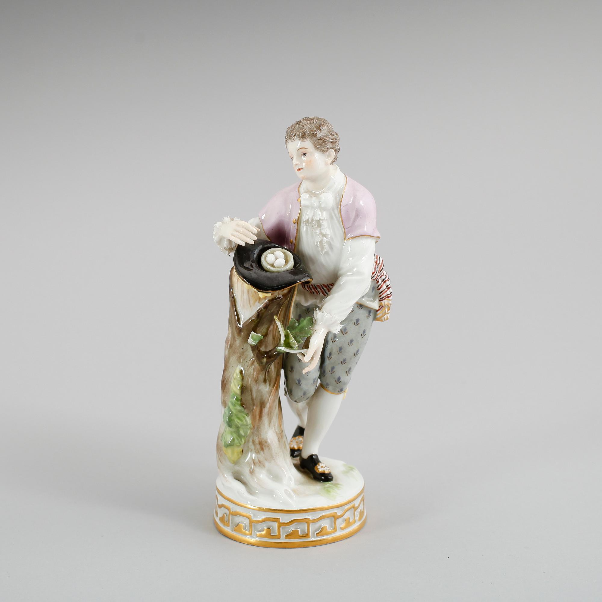 FIGUR, porslin, Meissen, 1800-/1900-tal.