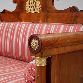 SOFFA, empire, 1800-talets första hälft.