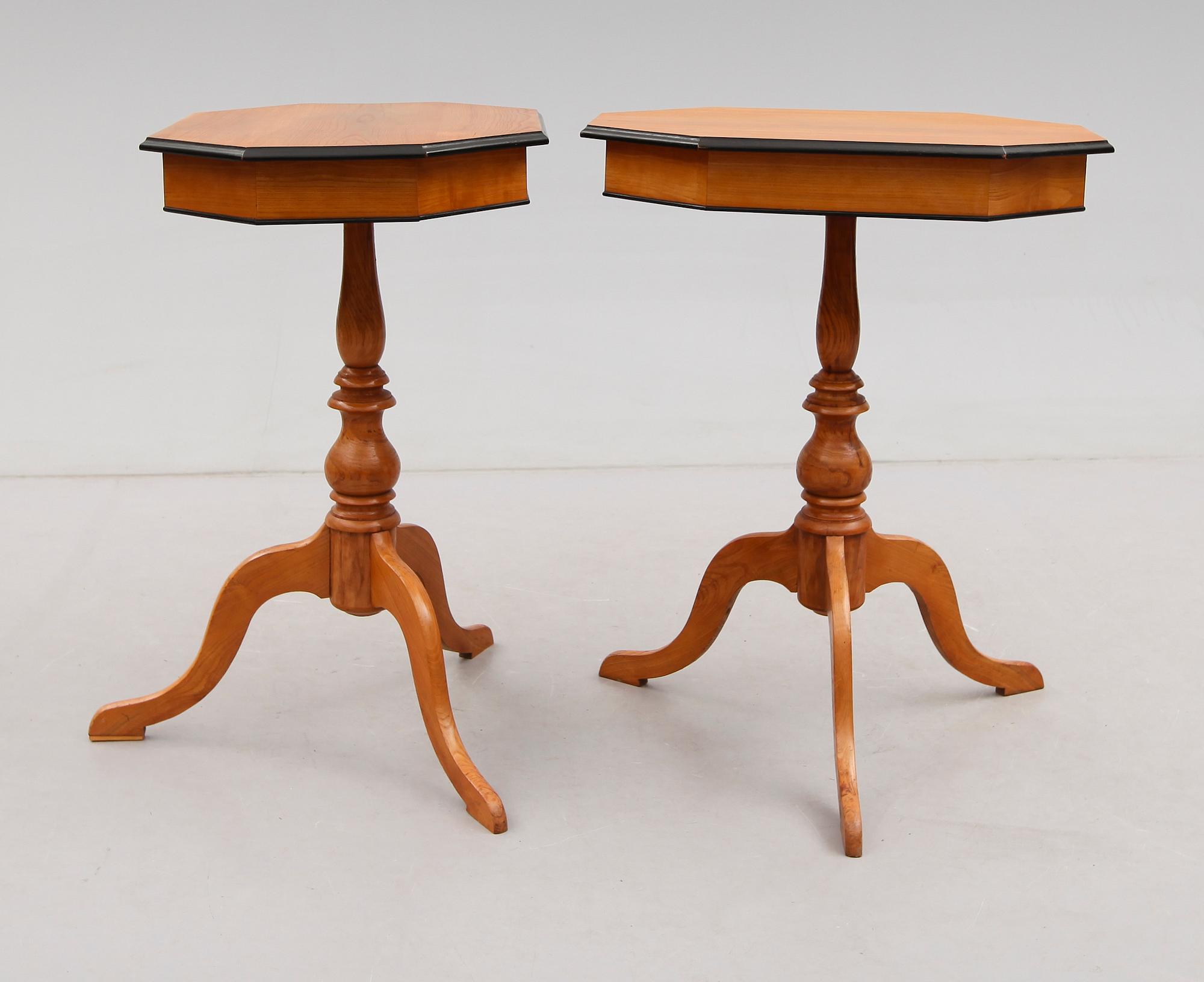 BORD, 1 par, 1800-talets mitt.