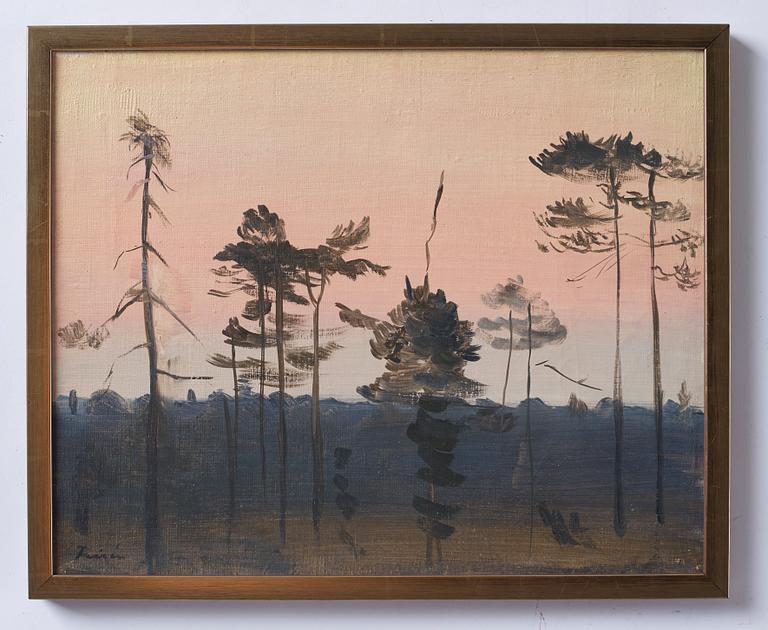 Vera Frisén, Forrest at twilight.