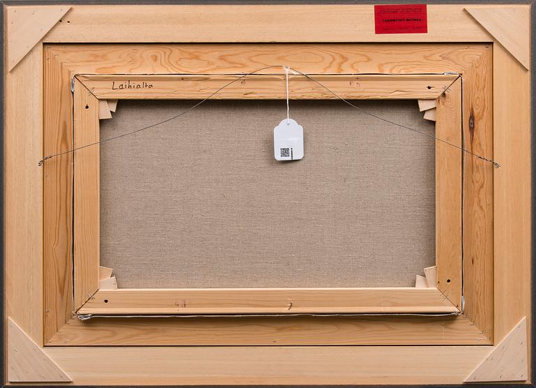 JUHANI PALMU, olja på duk, signerad.