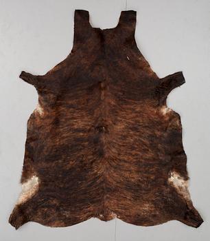 500. COWHIDE. Argentina in the 1970's. 226,5 x 198,5 cm.