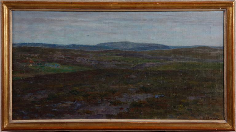 ERDTMAN, ELIAS, 3 st, olja på duk resp pannå, sign. Två daterade 1884 resp 1882/83 á tergo.