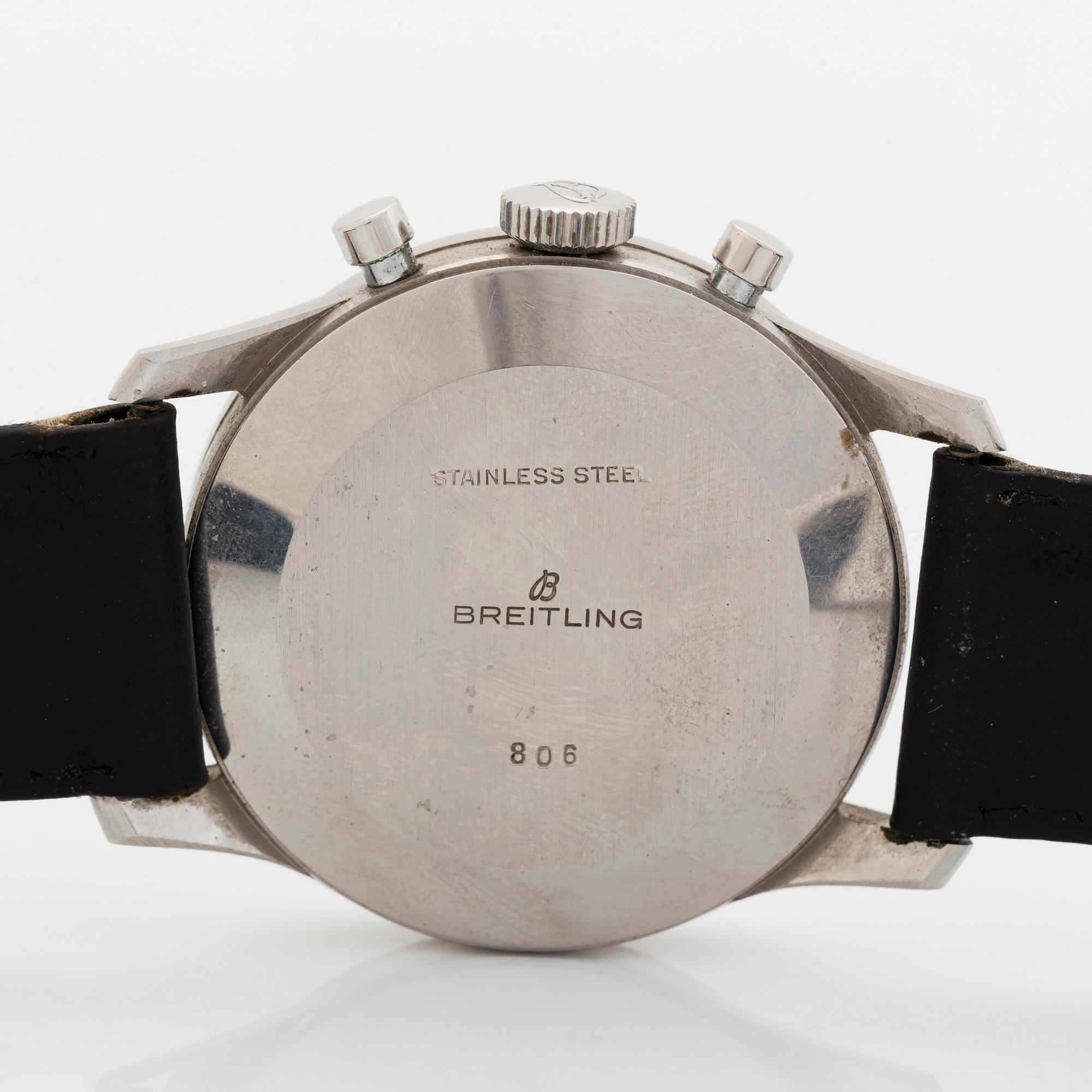 Breitling, Navitimer, kronograf, "AOPA, All Black Dial", ca 1956.