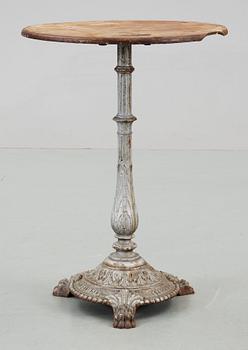 TRÄDGÅRDSBORD, gjutjärn, Bolinder Stockholm omkring 1900.