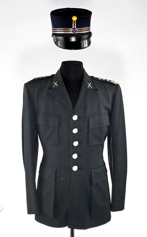 UNIFORM, Överstelöjtnant, Livgardet, Sverige, 1900-talets andra hälft.