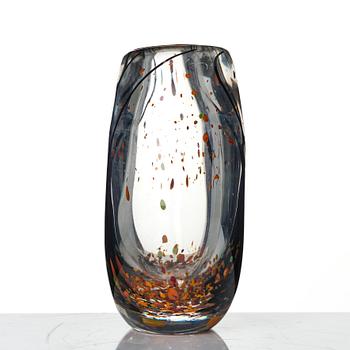 Vicke Lindstrand, vas, glas, "Höst", Kosta, 1950-60-tal.