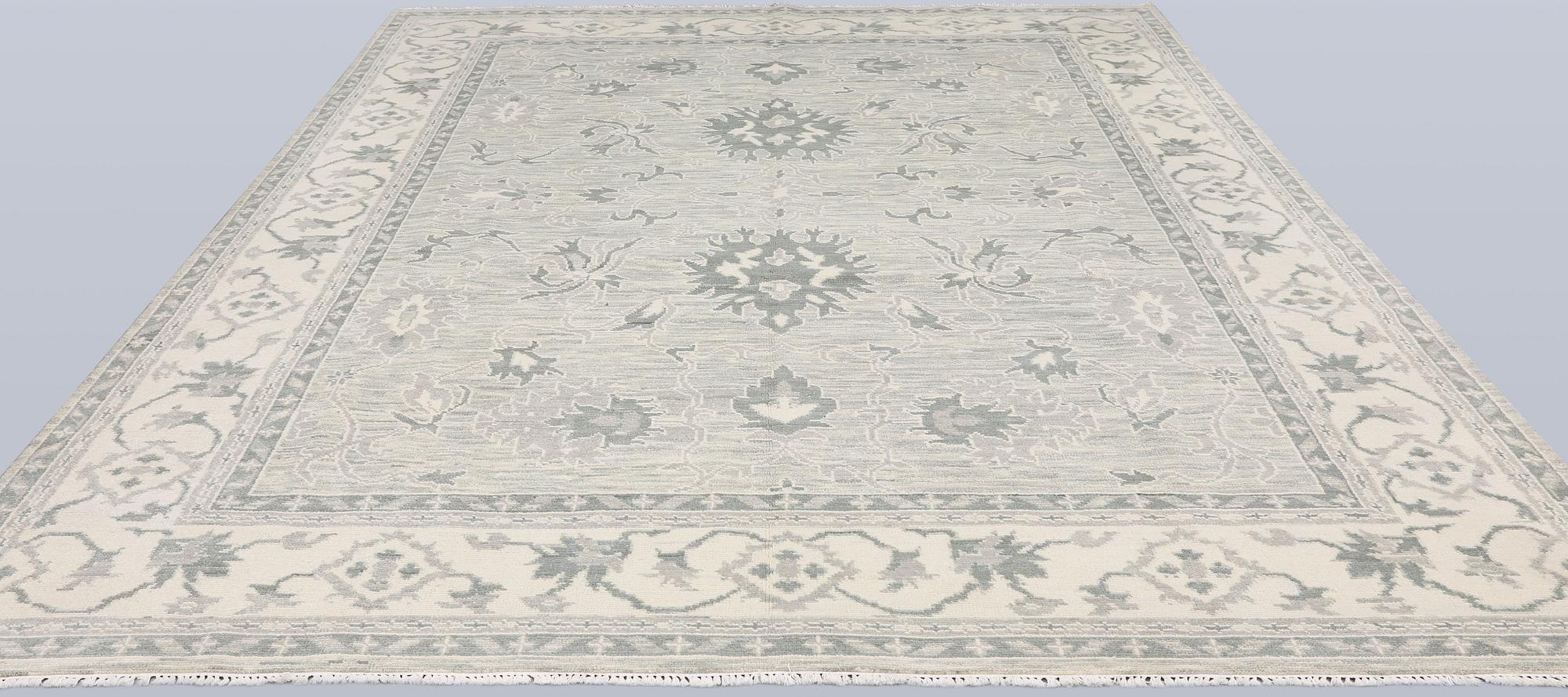 A rug, Ziegler design, approx. 368 x 279 cm.