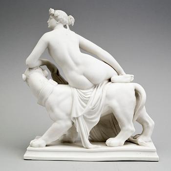 A parian sculpture 'Ariadne' from Gustafsberg, 1890.