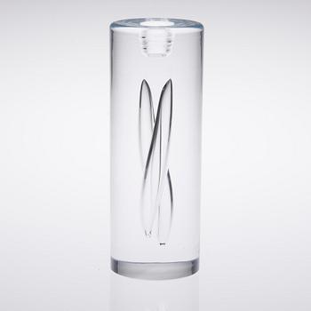 LJUSSTAKE, glas, "Janus", signerad Timo Sarpneva, Iittala 1993 5/5000.