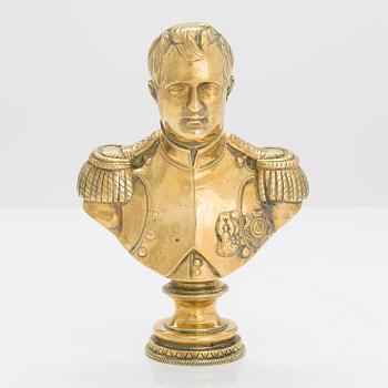 Skulptur, mässing, 1800-talets slut.