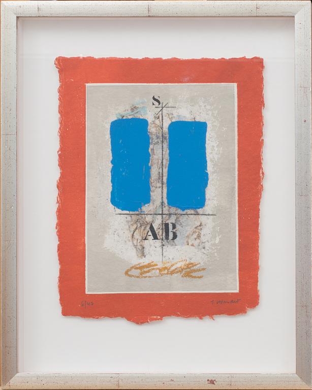 JAMES COIGNARD, carborundumgravyr, signerad och numrerad 6/40.