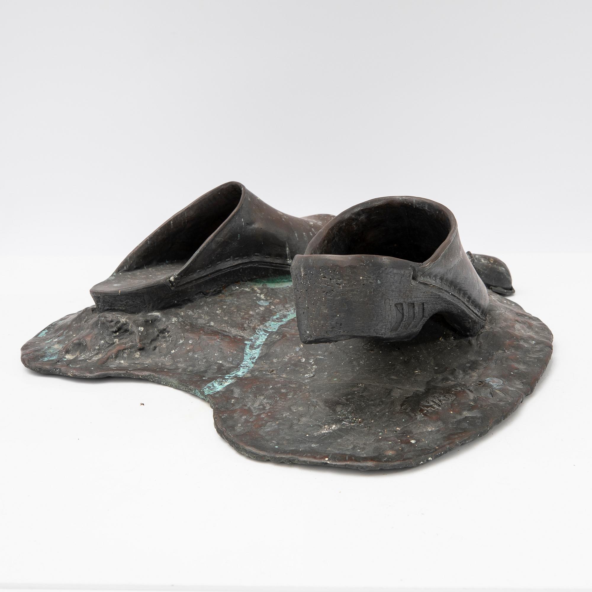 Björn Jäderås, sculpture, bronze, signed.