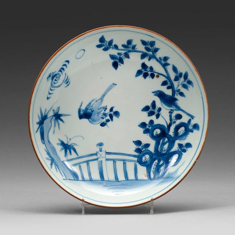 FAT, porslin. Transition, 1600-tal. Hallmärke.