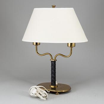 JOSEF FRANK, a model '2388' brass table lamp for Svenskt Tenn, Sweden.