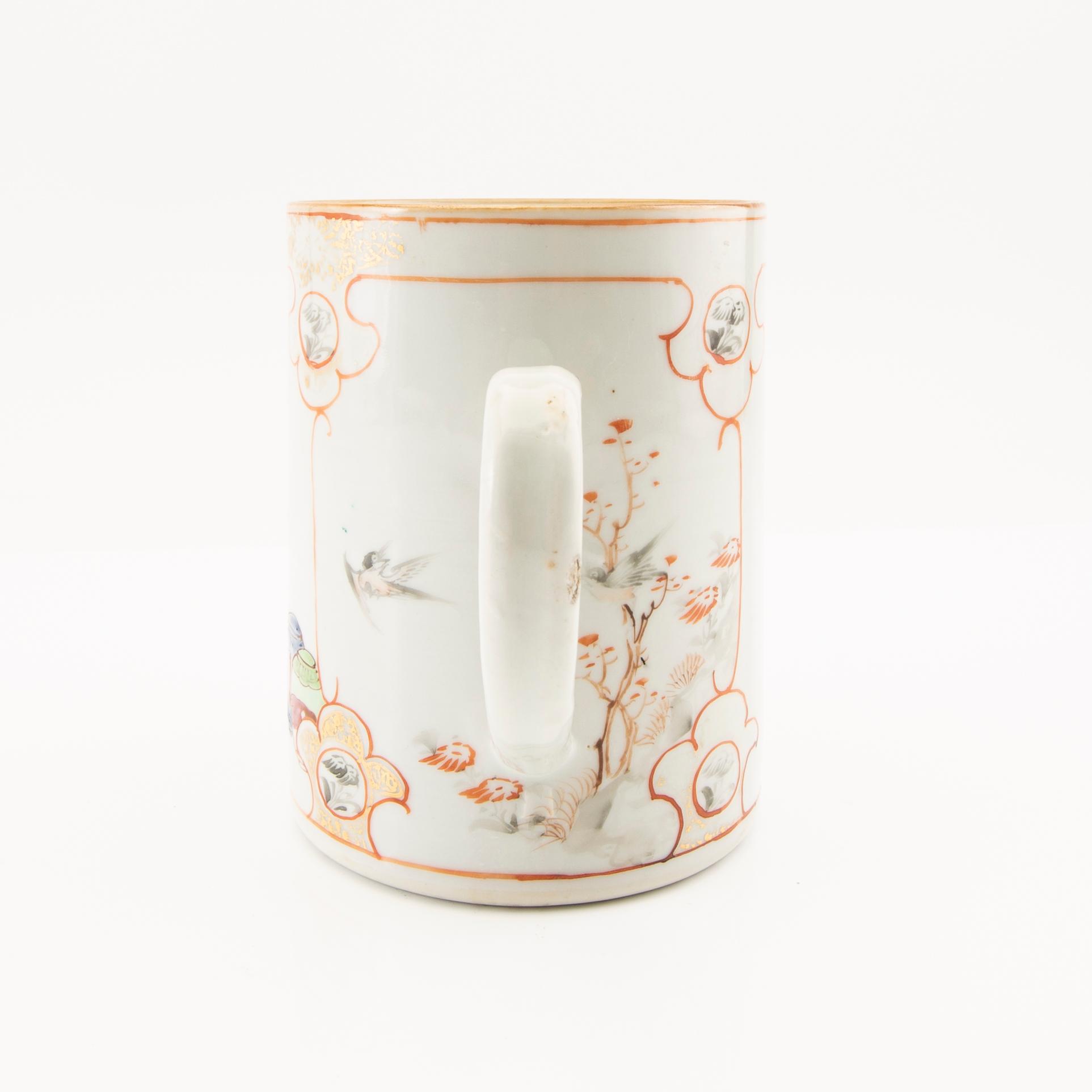 Mugg Kina 1700-talets andra hälft, porslin.