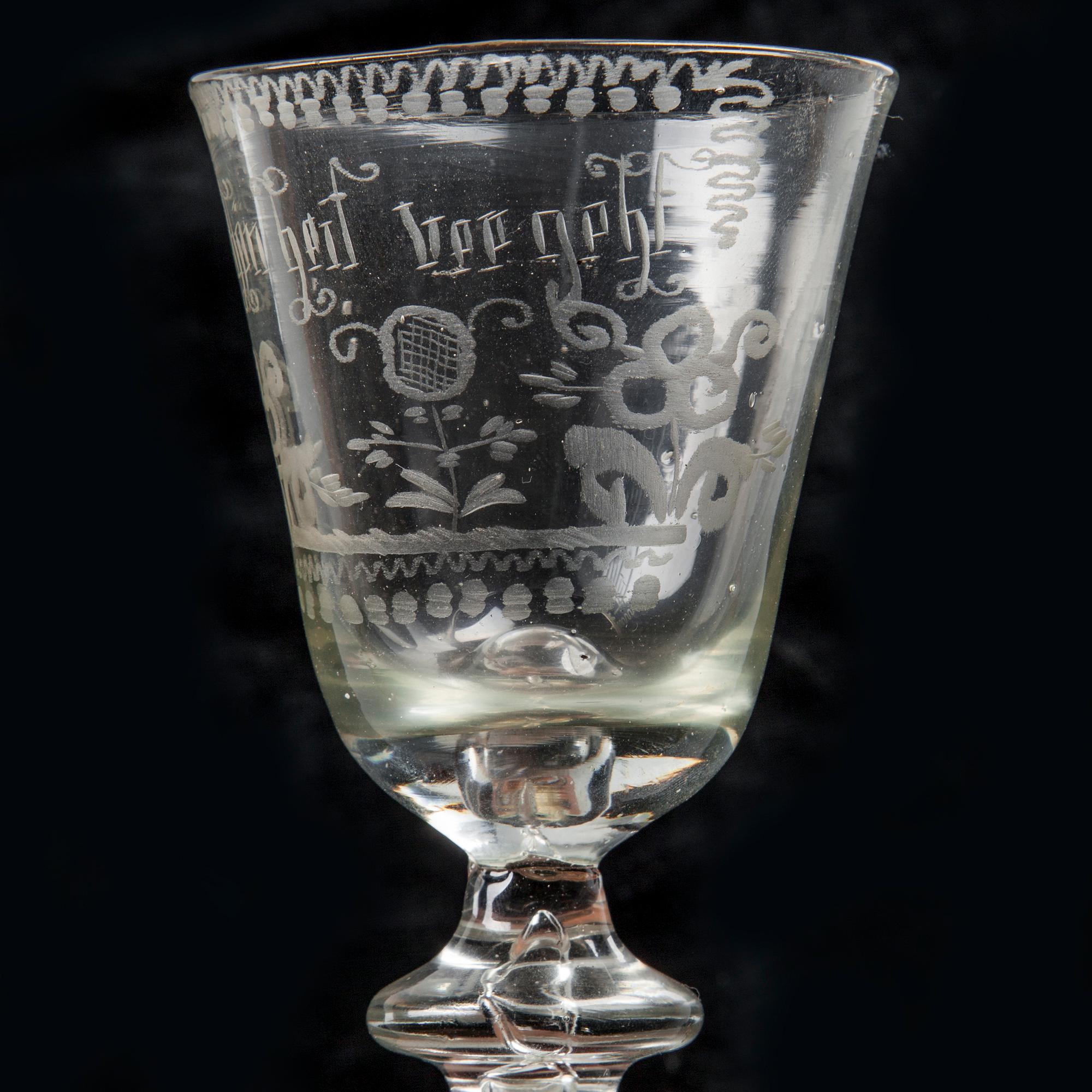 GLAS, Tyskland, 1700-tal.