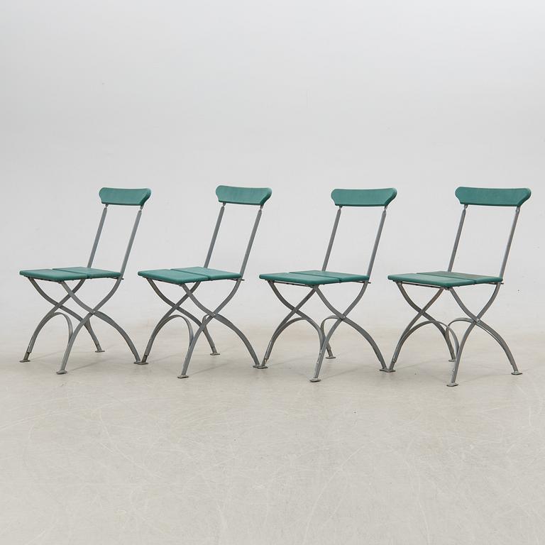 Garden group 4 pcs Grythyttan "Bryggeriserien" second half of the 20th century.