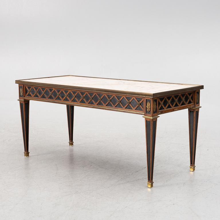 A coffee table, Louis XVI style, France, mid-20th Century.