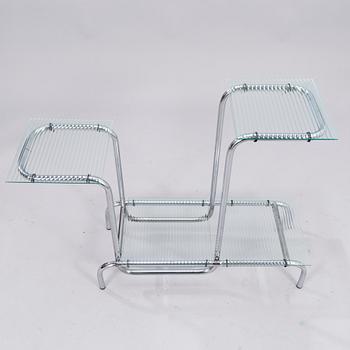 A 1930/1940's glass table / flower table.