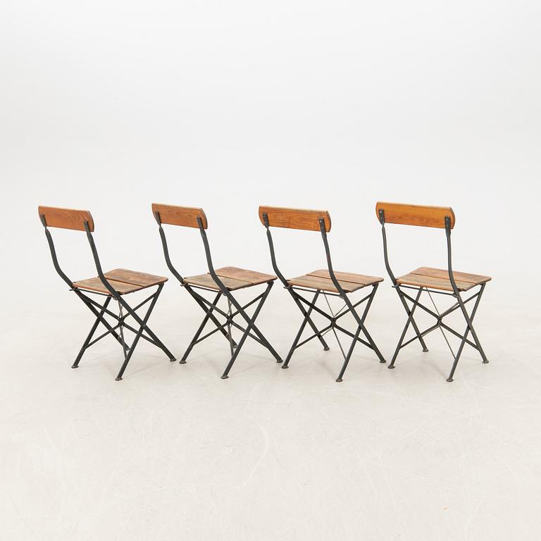 Garden chairs 4 pcs 1910s.