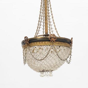 A ceiling light, early 20th Century.