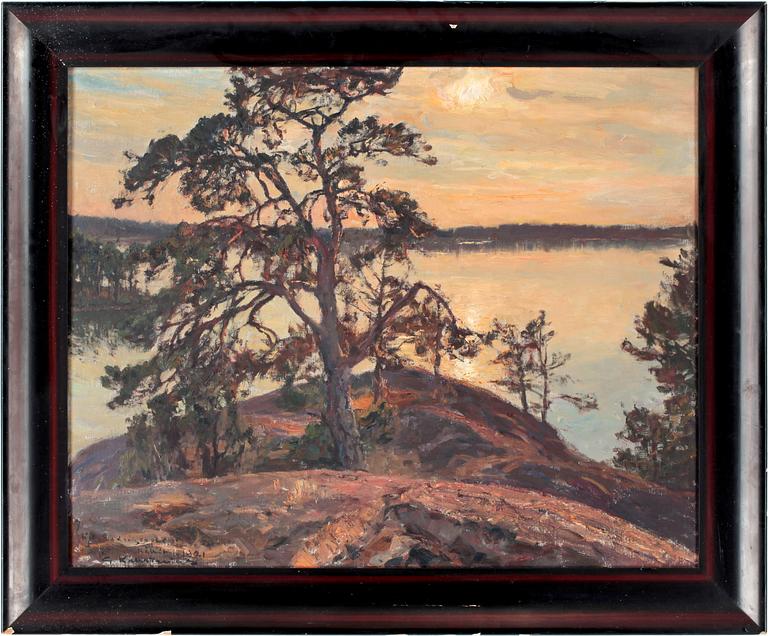 GOTTFRID KALLSTENIUS, olja på duk, sign o dat 1921.