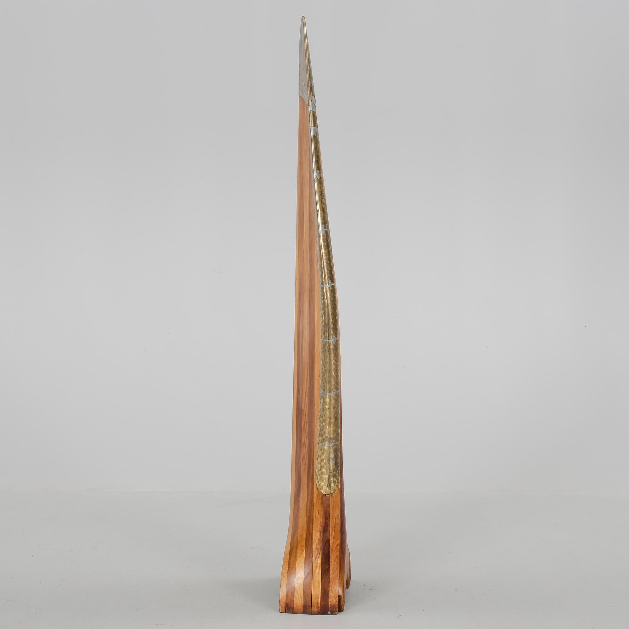 PROPELLERBLAD, till flygplanspropeller, troligen AB Thulin Aeroplanfabrik Landskrona, 1900-talets första hälft.