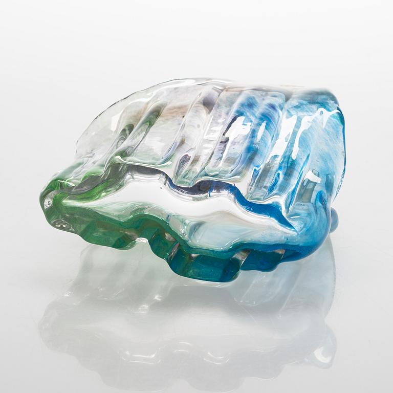 Helena Tynell, a 'Perho' vase, signed Riihimäen Lasi Oy, Helena Tynell.