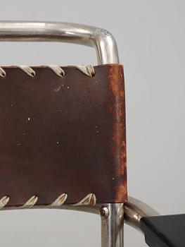 KARMSTOLAR, ett par,  AW Nilsson Barnvagnsfabiken, tillskrivna, Malmö 1930-tal.