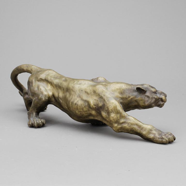 SKULPTUR, patinerad brons, 1900-tal.