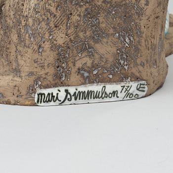 A Mari Simmulson stoneware sculpture, Upsala-Ekeby 1957, model 4294.