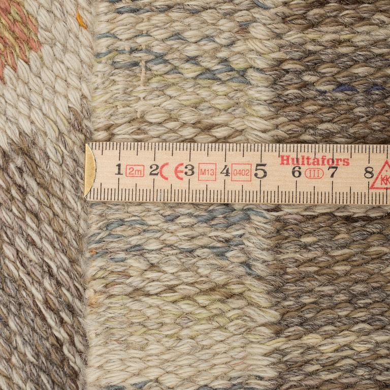 A CARPET, flat weave, around  214 x 121 cm.