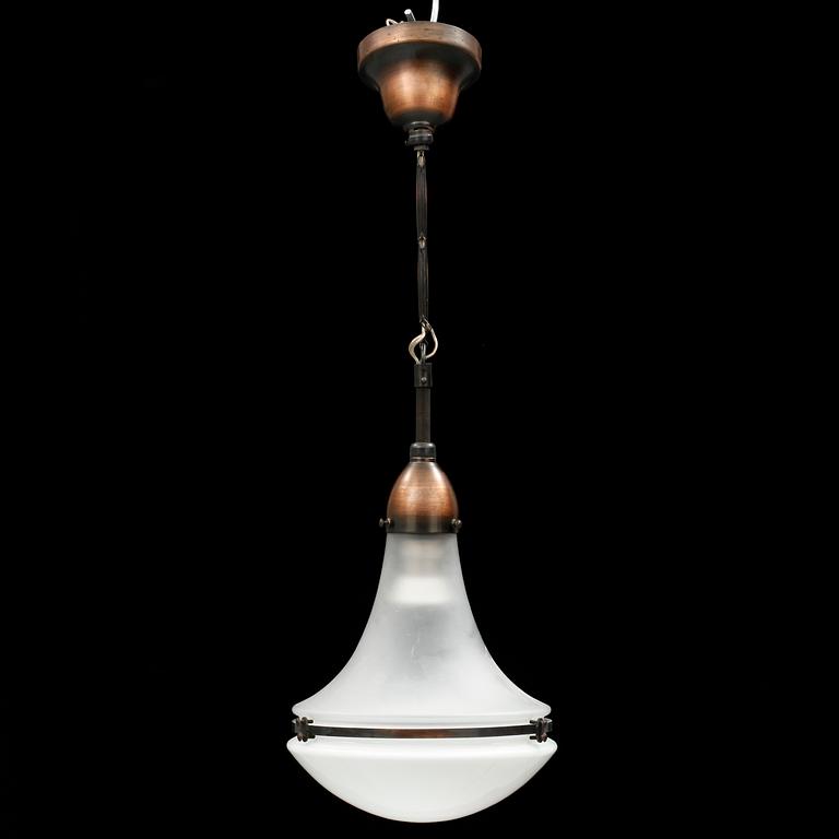 TAKLAMPA, "Luzette", Peter Behrens, för AEG (Allgemeine Electricitäts-Gesellschaft), 1900-talets första hälft.