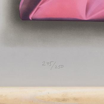 Yrjö Edelmann, lithograph in colours, signed 245/250.