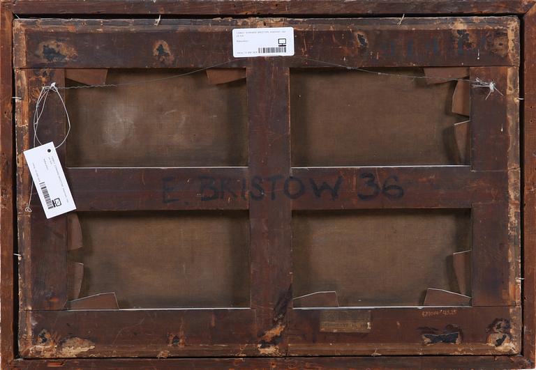 EDWARD BRISTOW, tillskriven, olja på duk.