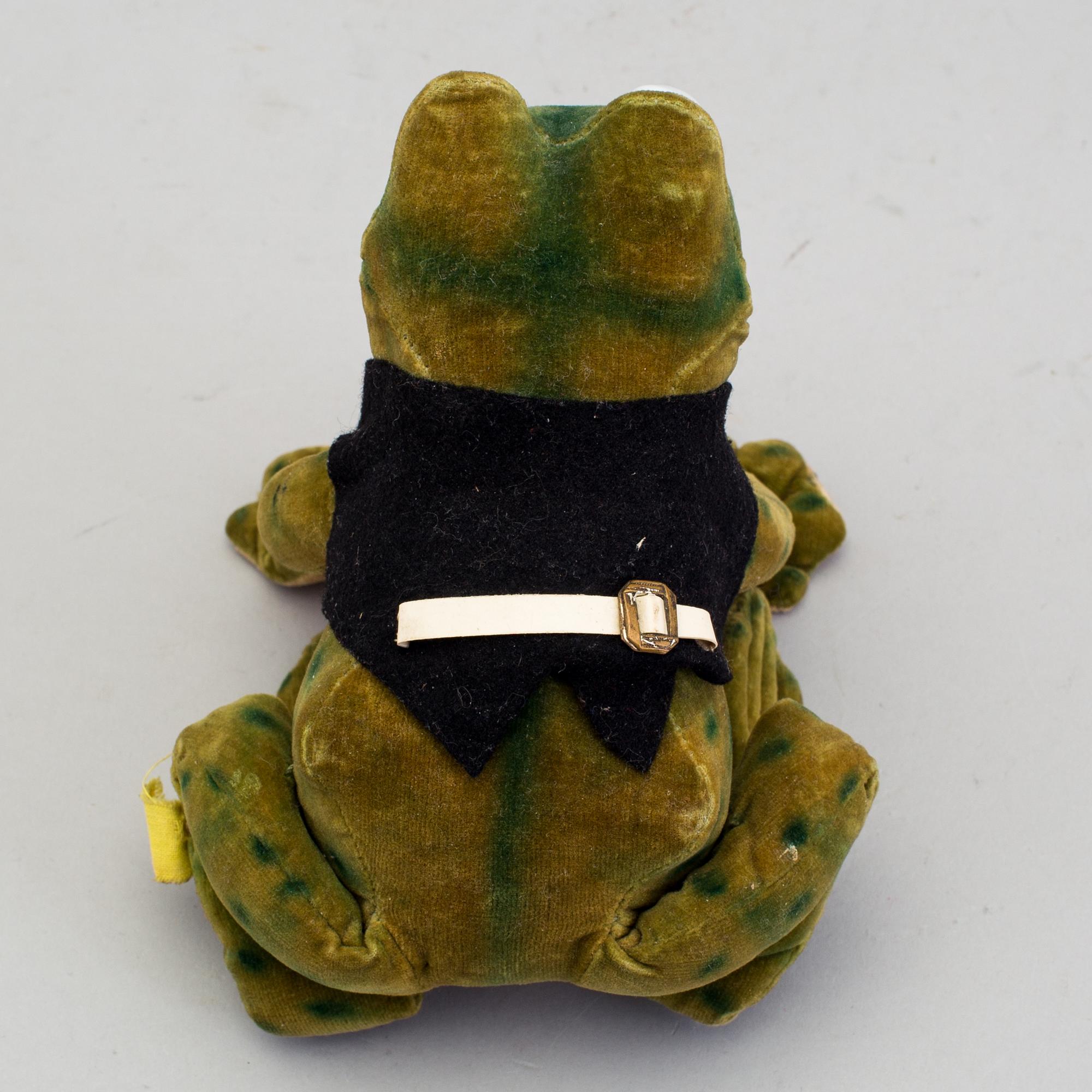 A Toy figure, "Frog Ball", Steiff, Germany, approximately in 1956.