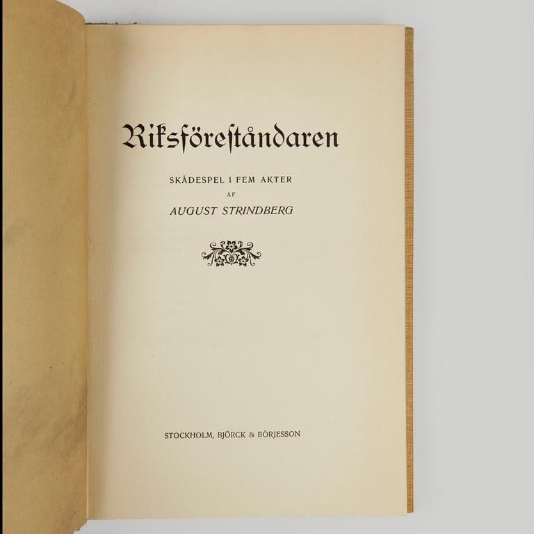 BÖCKER OM HISTORISKA DRAMER, 8 vol, bla Folkungasagan, Stockholm 1899.