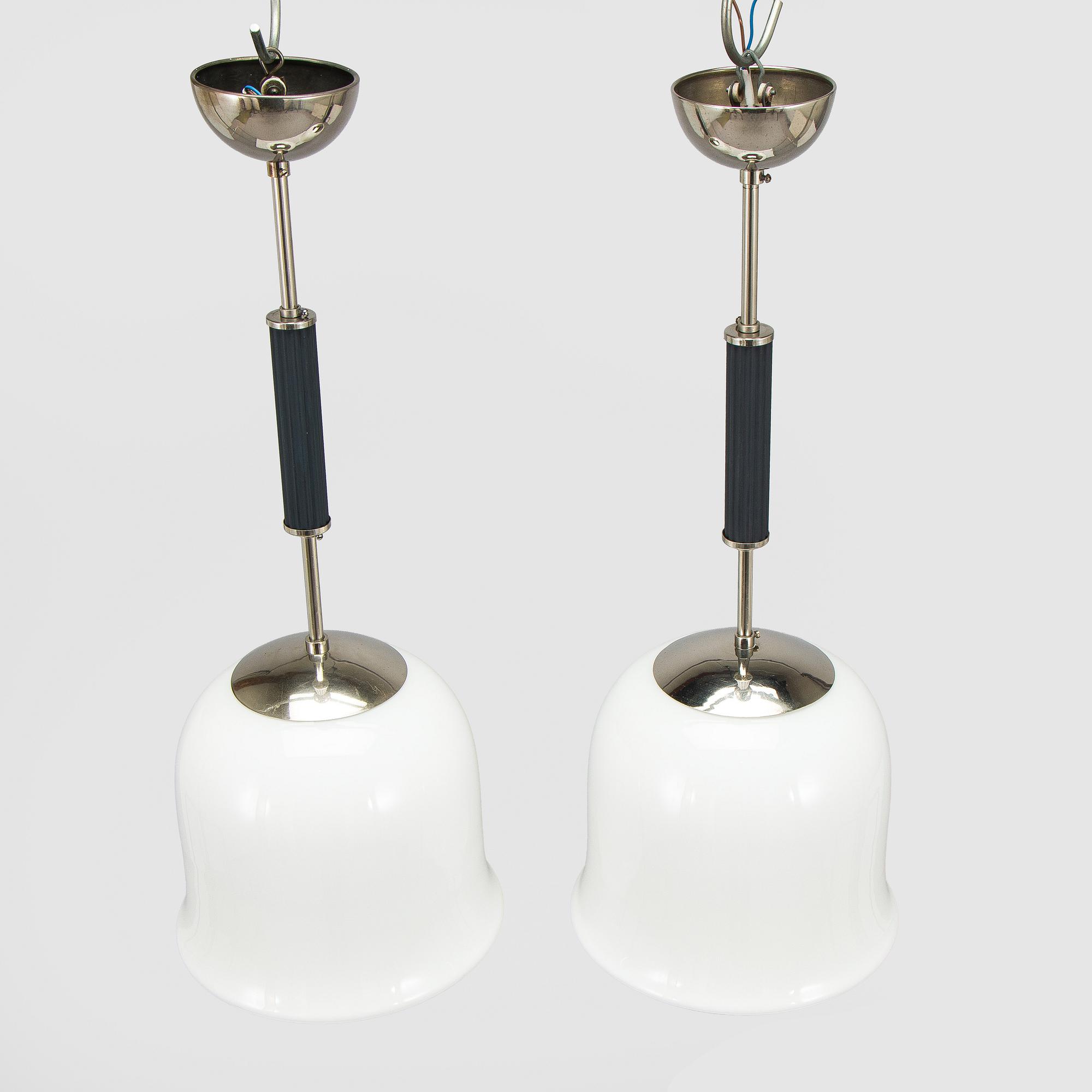 Gunilla Jung, kattovalaisimia, 2 kpl, malli 1020, Orno 1930-luku.